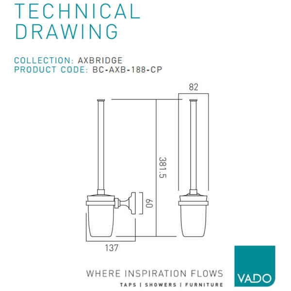 Technical drawing QS-V113561 / BC-AXB-188-CP