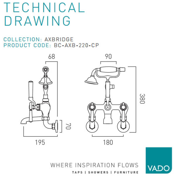 Technical drawing QS-V113562 / BC-AXB-220-CP