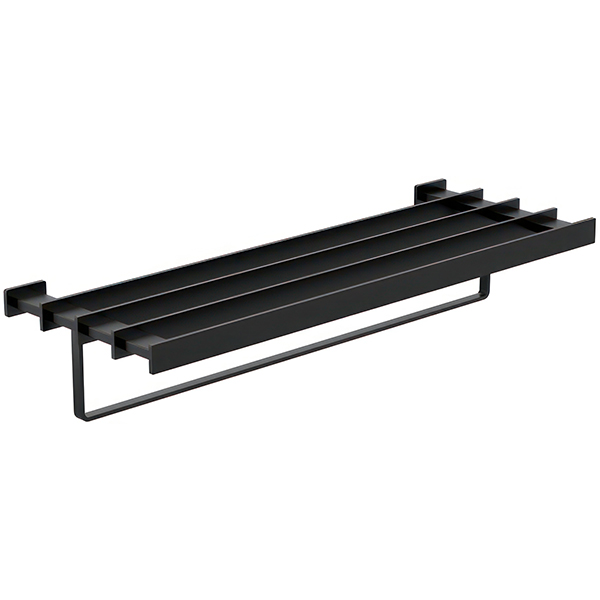 Additional image of Jaguar Artize Quadra 600mm Wide Towel Shelf with Lower Hanger