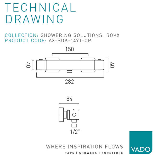 Technical drawing QS-V114674 / AX-BOK-149T-CP