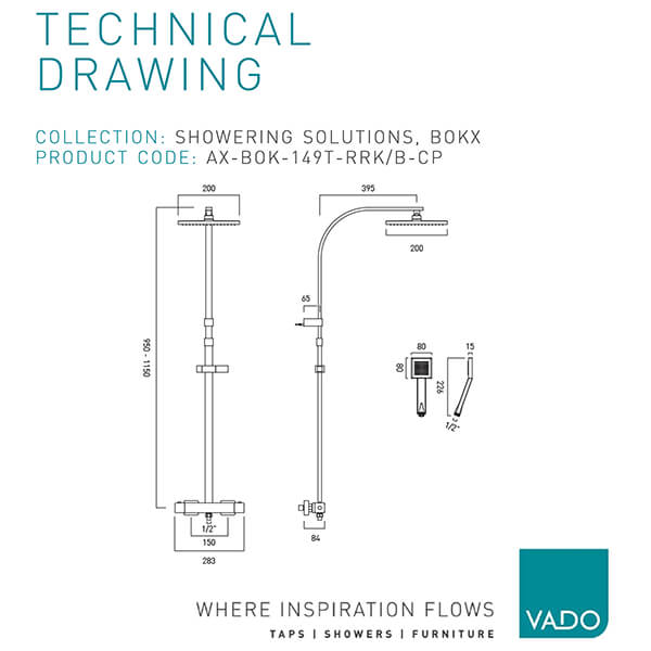 Technical drawing QS-V114675 / AX-BOK-149T-RRK/B-CP