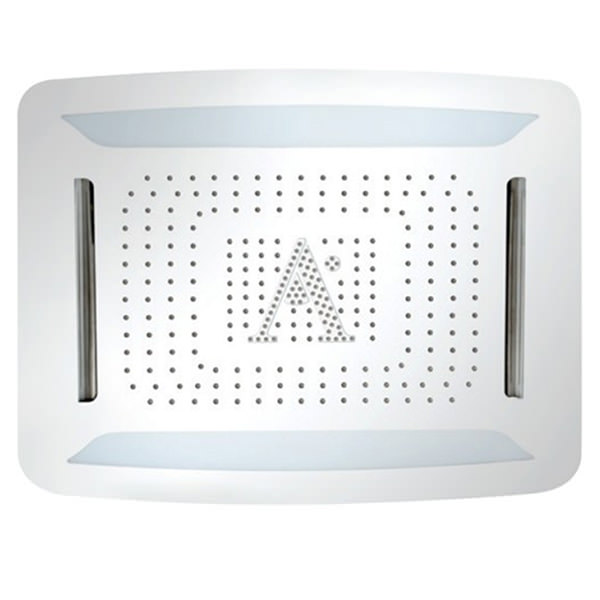 Jaquar Artize Rainjoy Overhead Shower with RGB Light and Waterfall Mode 600 x 472mm - Stainless Steel