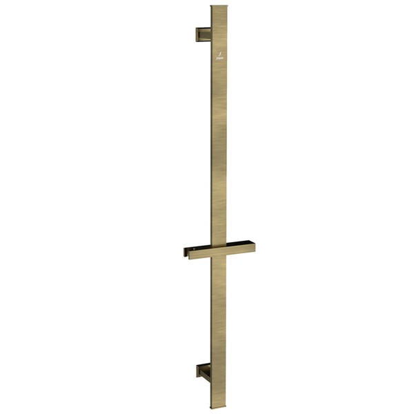 Alternate image of Jaquar Flat Rectangular Slide Rail and Handset Holder Only - 700mm High