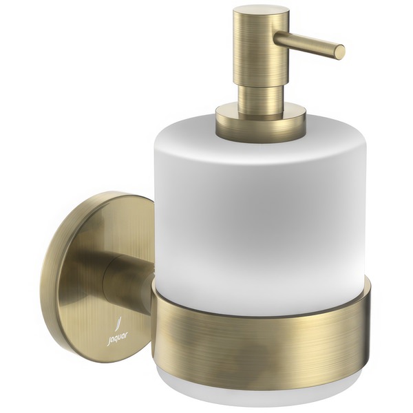 Alternate image of Jaquar Continental Wall-Mounted Liquid Soap Dispenser With Glass Bottle
