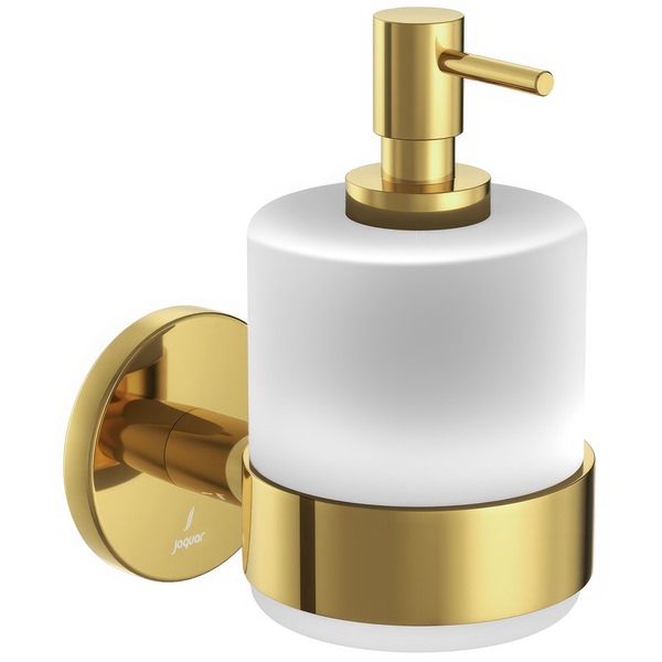 Alternate image of Jaquar Continental Wall-Mounted Liquid Soap Dispenser With Glass Bottle
