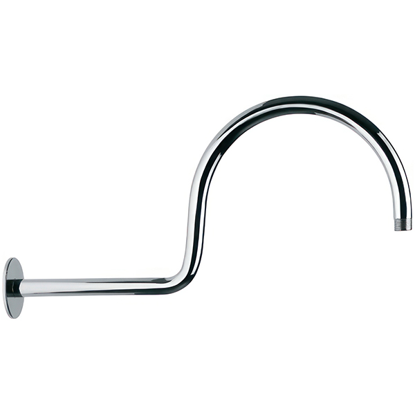 Jaguar Victorian Traditional Round Shower Arm - Wall Mounted - 470mm Projection