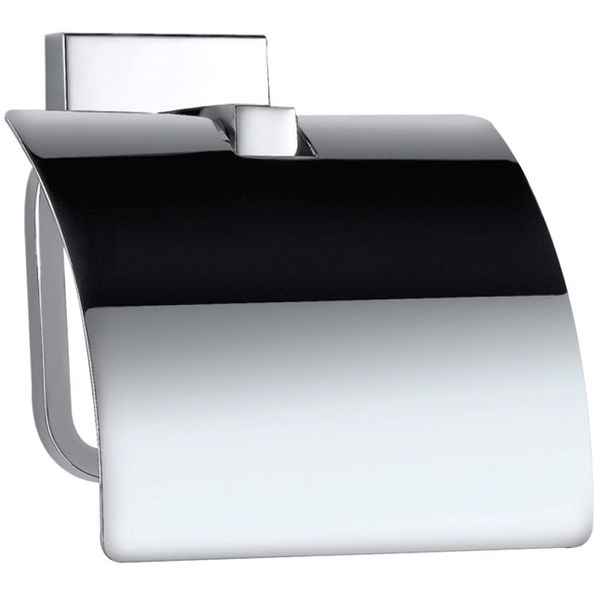 Jaquar Kubix Prime Wall Mounted Toilet Roll Holder with Stainless Steel Cover