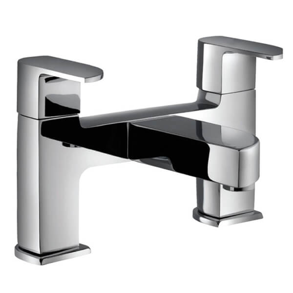 Jaquar Alive Contemporary H Type Bath Mixer Tap - Flat Handle - Deck Mounted