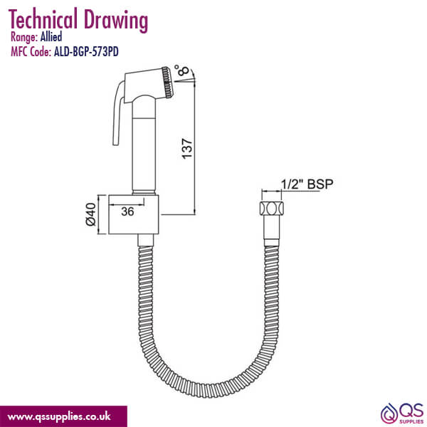 Technical drawing QS-V113578 / ALD-BGP-573PD