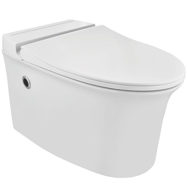 Jaquar Ornamix Tankless Wall Hung Elongated WC Pan with Seat - 380 x 625mm