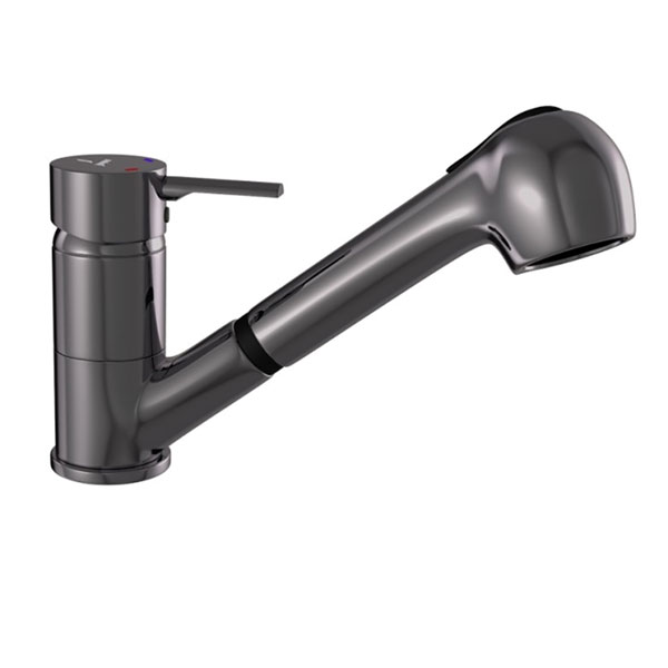 Additional image of Jaquar Florentine Prime Deck Mounted Kitchen Sink Mixer Tap with Pull Out Spray