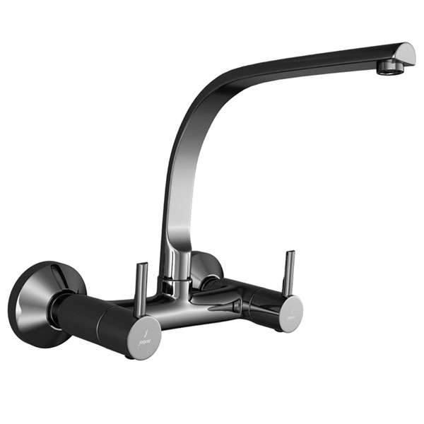 Additional image of Jaquar Florentine Prime Wall Mounted Kitchen Sink Mixer Tap - Swivel Spout and Stick Lever