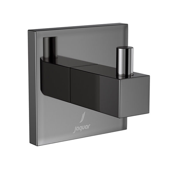Additional image of Jaquar Kubix Prime Contemporary Robe Hook - Wall Mounted