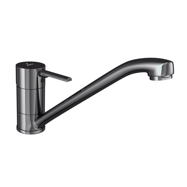 Additional image of Jaquar Florentine Prime Deck Mounted Kitchen Sink Mixer Tap - Stick Handle
