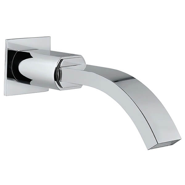 Jaquar Cellini Contemporary Bath Spout with Wall Flange