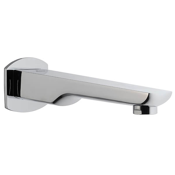Jaquar Kubix Prime Contemporary Bath Spout with Wall Flange