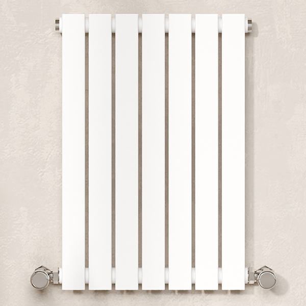 Alternate image of Hudson Reed Sloane Horizontal Flat Panel Radiator 600mm High - Steel
