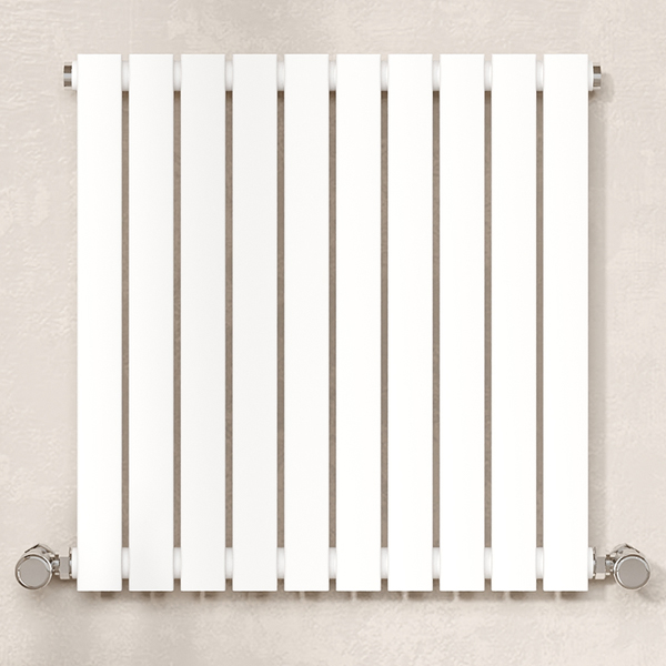 Alternate image of Hudson Reed Sloane Horizontal Flat Panel Radiator 600mm High - Steel