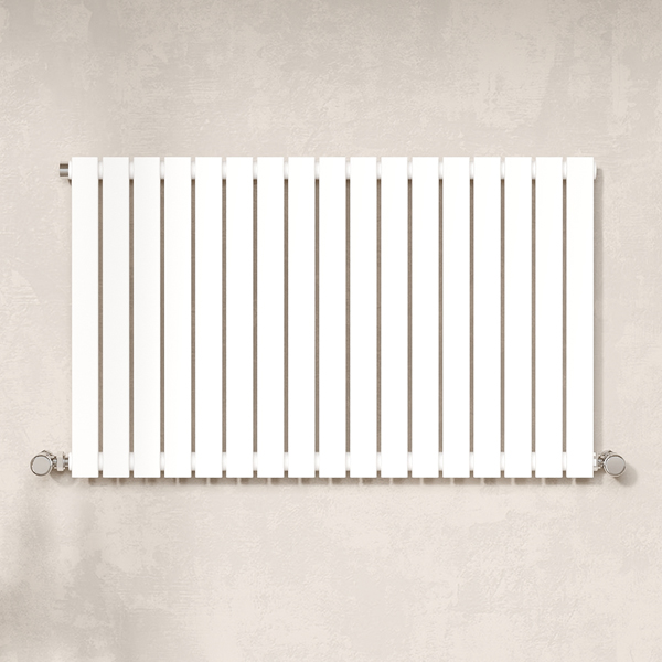 Alternate image of Hudson Reed Sloane Horizontal Flat Panel Radiator 600mm High - Steel