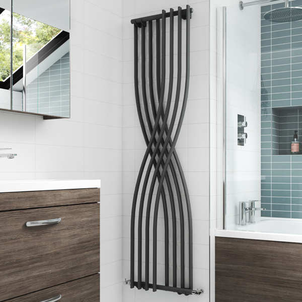 Alternate image of Hudson Reed Xcite Architectural Designer Radiator 450 x 1775mm - Steel