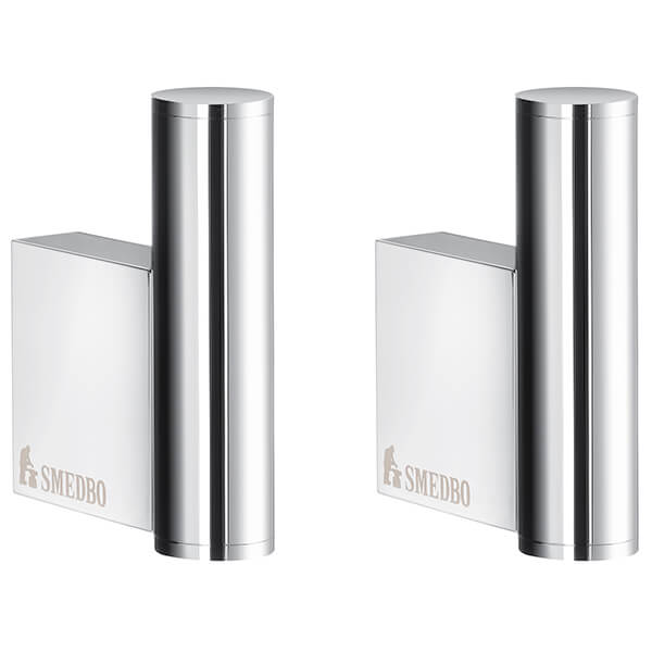 Alternate image of Smedbo Air Polished Chrome Towel Hook