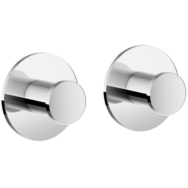 Smedbo Dot Round Towel Hook - Wall Mounted