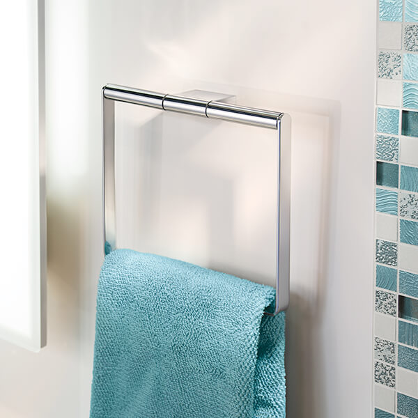 Smedbo Air Polished Chrome Towel Ring