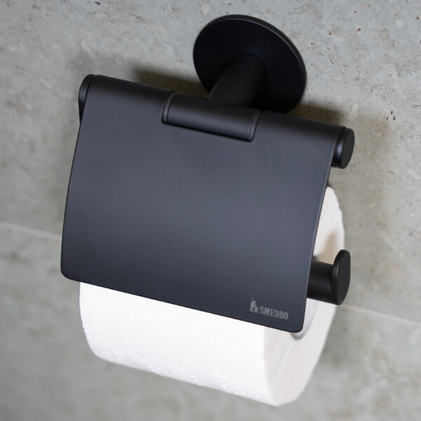 Alternate image of Smedbo DOT Self-Adhesive Wall Mounted Toilet Roll Holder