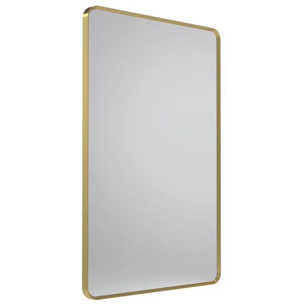 Additional image of Tavistock Verge Slim Rectangular Mirror - Aluminium Frame - 5mm Thick