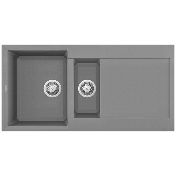 Additional image of Reginox Easy-15 Granite Inset Kitchen Sink with Drainer 1000 x 500mm - 1.5 Bowl