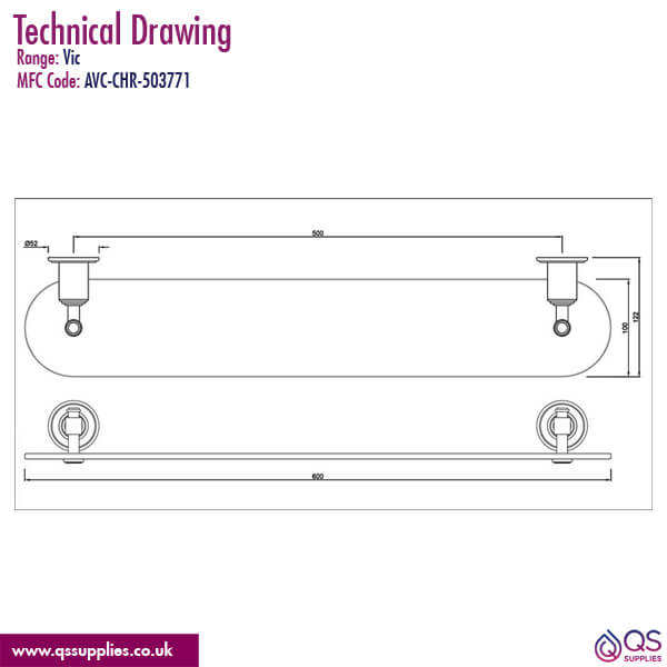 Technical drawing QS-V113558 / AVC-CHR-503771