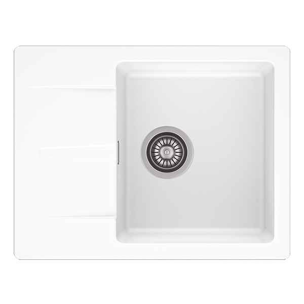Alternate image of Reginox Avignon-10 Granite Inset Kitchen Sink with Drainer 595 x 460mm - 1 Bowl
