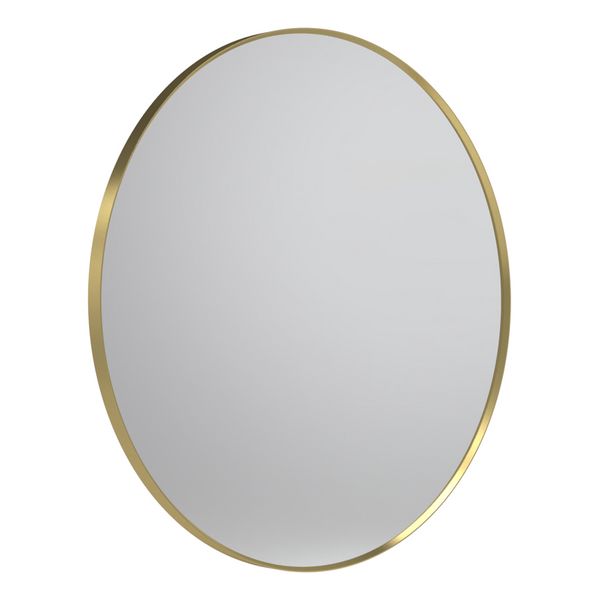 Additional image of Tavistock Verge Round Mirror - Aluminium Frame - 5mm Thick