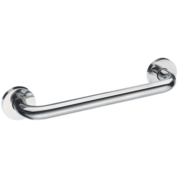 Smedbo Living Basic Stainless Steel Grab Bar for Bath and Shower Area