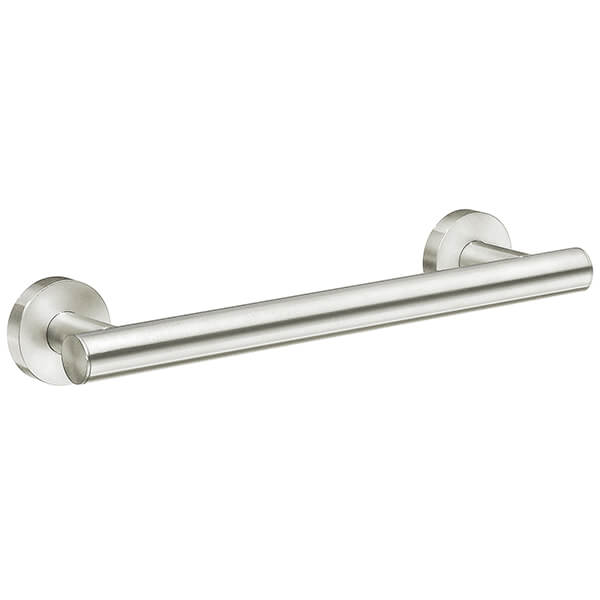Smedbo Home Solid-Brass Round Support Bath Bar - 284 x 48mm