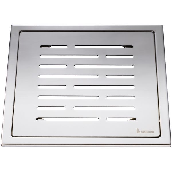 Smedbo Outline Line Floor Grating - 200 x 200mm