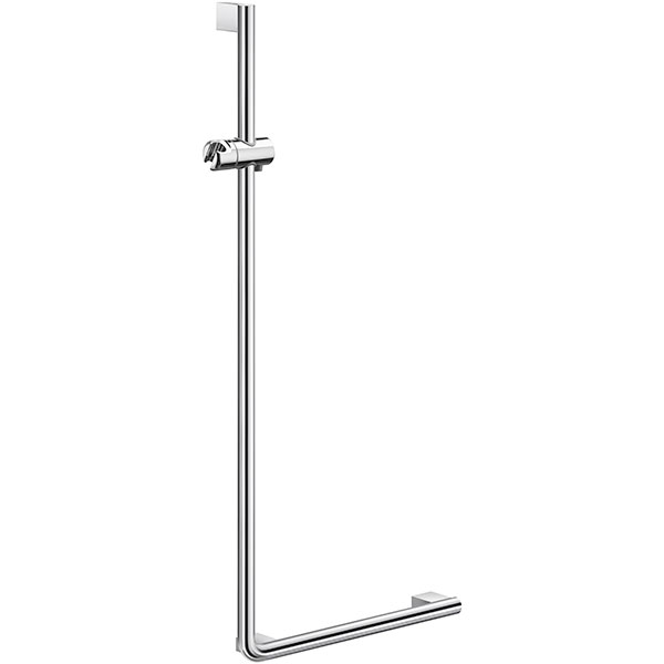 Additional image of Smedbo Living Concept Chrome Shower Bar with Handshower Holder