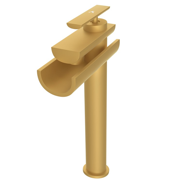 Alternate image of Jaquar Artize Confluence High Neck Chrome Basin Mixer Tap with Open Spout - Lever Handle