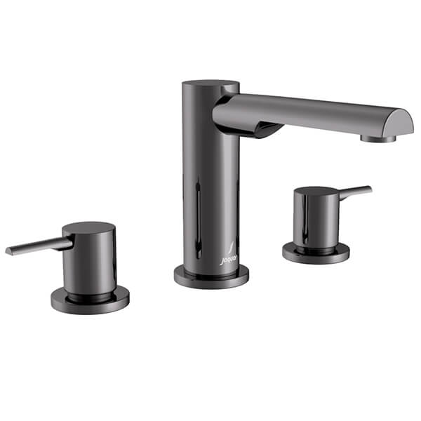 Additional image of Jaquar Florentine Prime 3 Hole Contemporary Basin Mixer Tap with Long Spout - Designer Handles