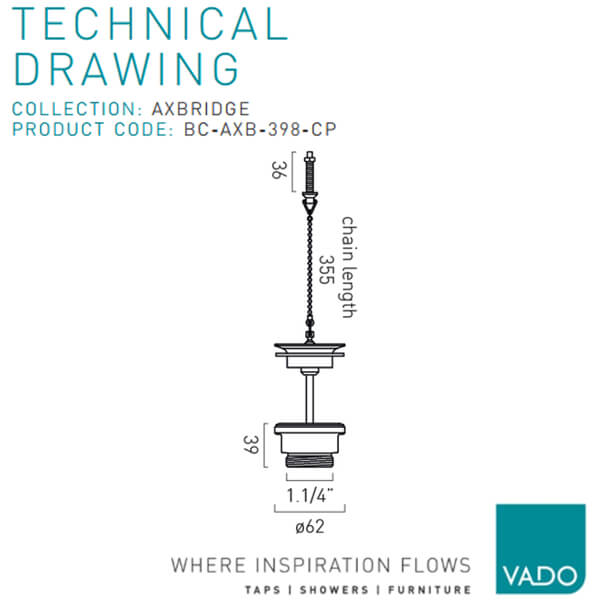 Technical drawing QS-V113555 / BC-AXB-398-CP