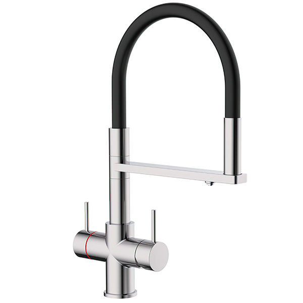 Alternate image of Reginox Aquabezi 4-in-1 Instant Hot Water Kitchen Tap with Tank and Filter - Swivel Spout