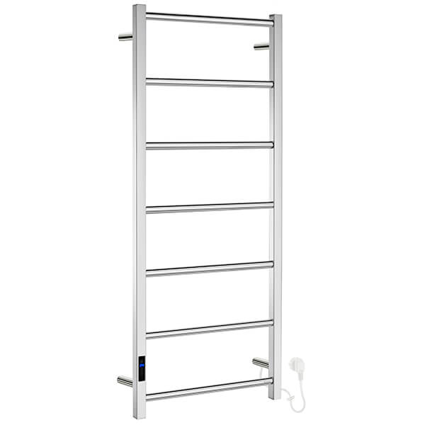 Smedbo Dry Electric Towel Rail - Stainless Steel - 500 x 1212mm