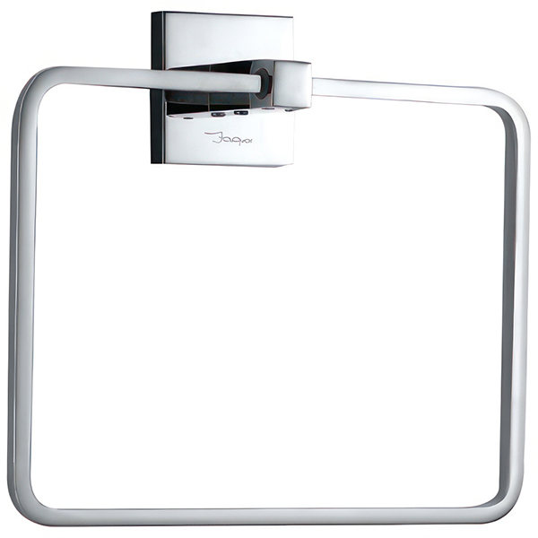 Jaguar Kubix Prime Contemporary Square Towel Ring