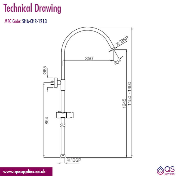 Technical drawing QS-V113566 / SHA-CHR-1213