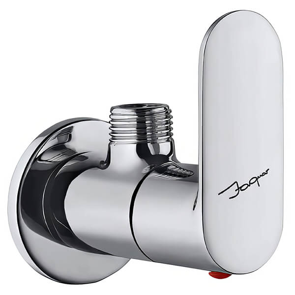 Jaquar Opal Prime Contemporary Wall Mounted Round Angular Stop Valve for Douche Kit
