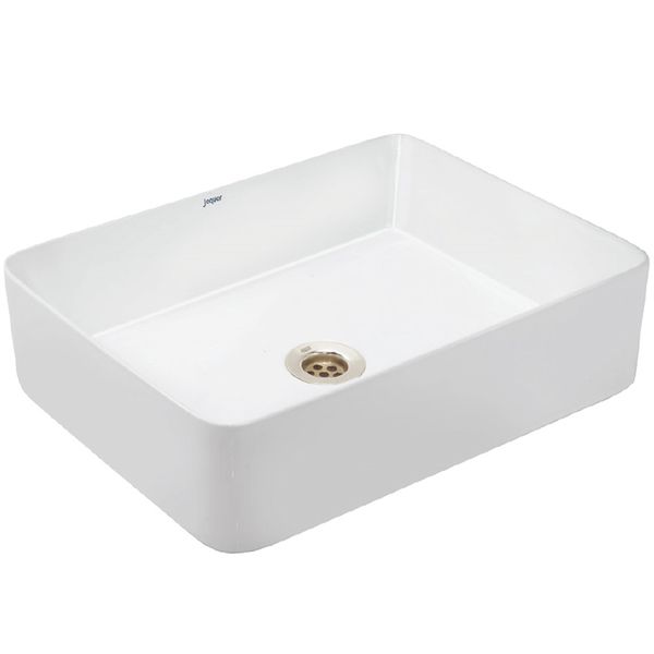 Jaquar Designer Rectangular 530mm Thin Rim Countertop Basin