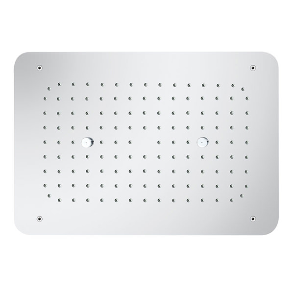 Jaquar Artize Rainjoy Rectangular Fixed Overhead Shower - Stainless Steel - Ceiling Mounted