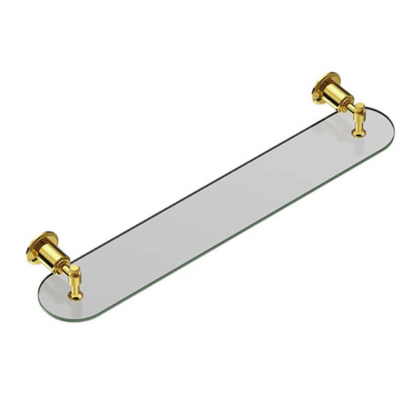 Additional image of Jaquar Vic 600mm Long Glass Shelf