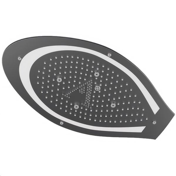Additional image of Jaquar Artize Tiaara Rainjoy Shower Head with RGB LED Light 600 x 350mm - Stainless Steel - Ceiling Mounted