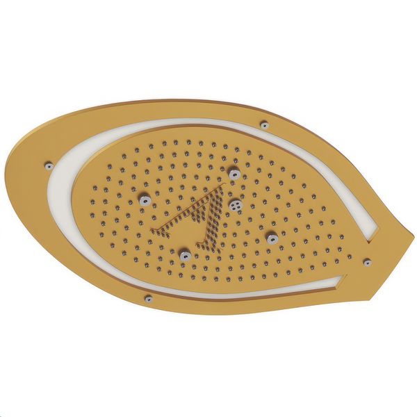 Alternate image of Jaquar Artize Tiaara Rainjoy Shower Head with RGB LED Light 600 x 350mm - Stainless Steel - Ceiling Mounted